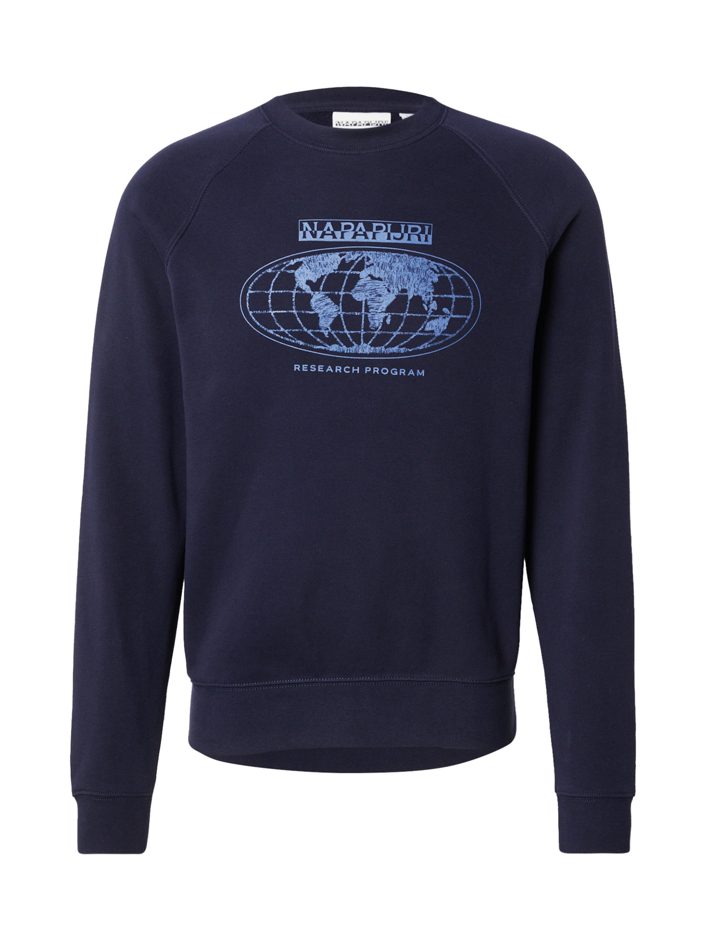 NAPAPIJRI Sweatshirt 'BISY C' i blå: forside