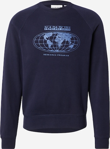 NAPAPIJRI - Sudadera 'BISY C' en azul: frente