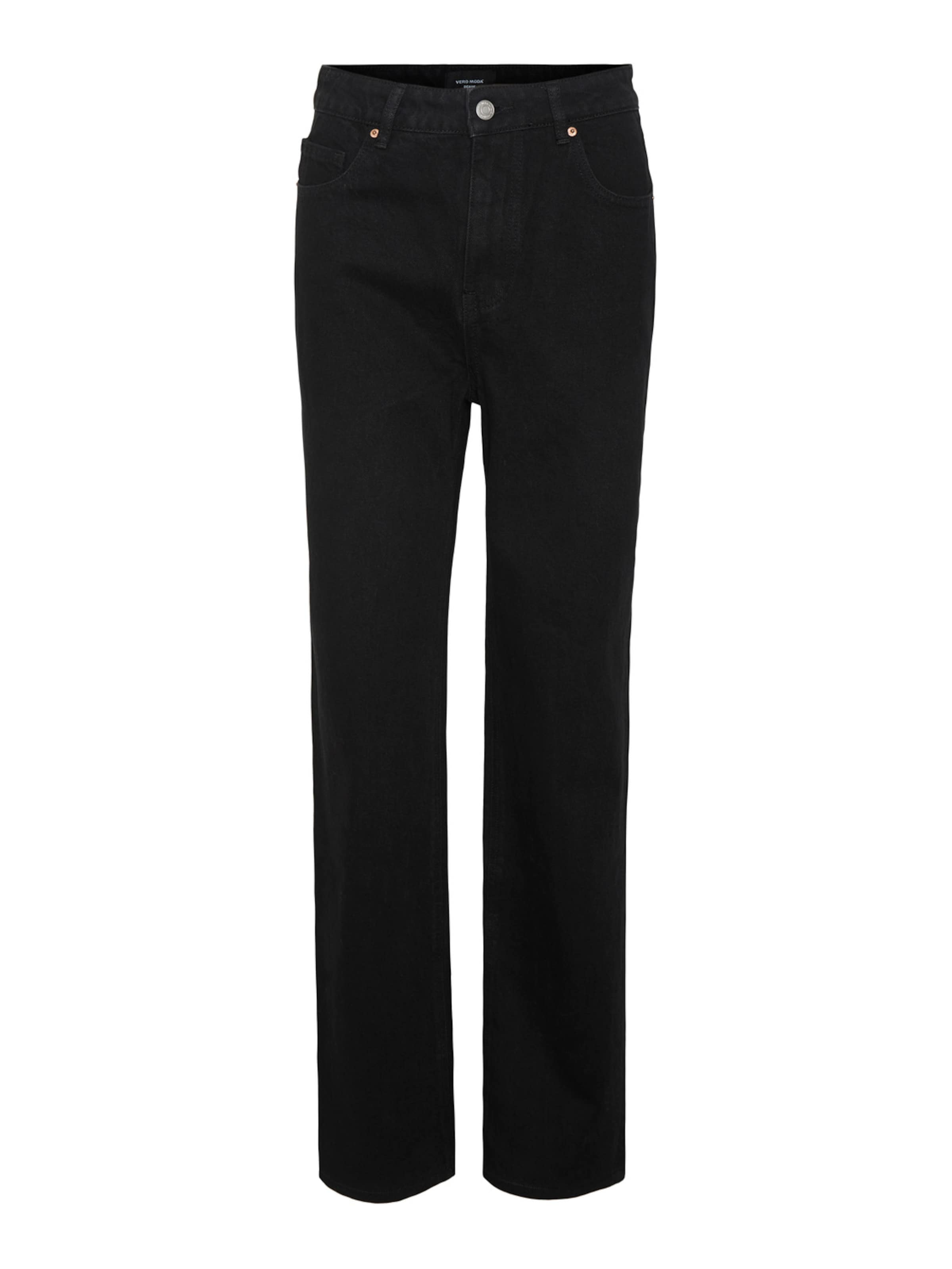 Regular Jeans 'KITHY' de la VERO MODA pe negru: față
