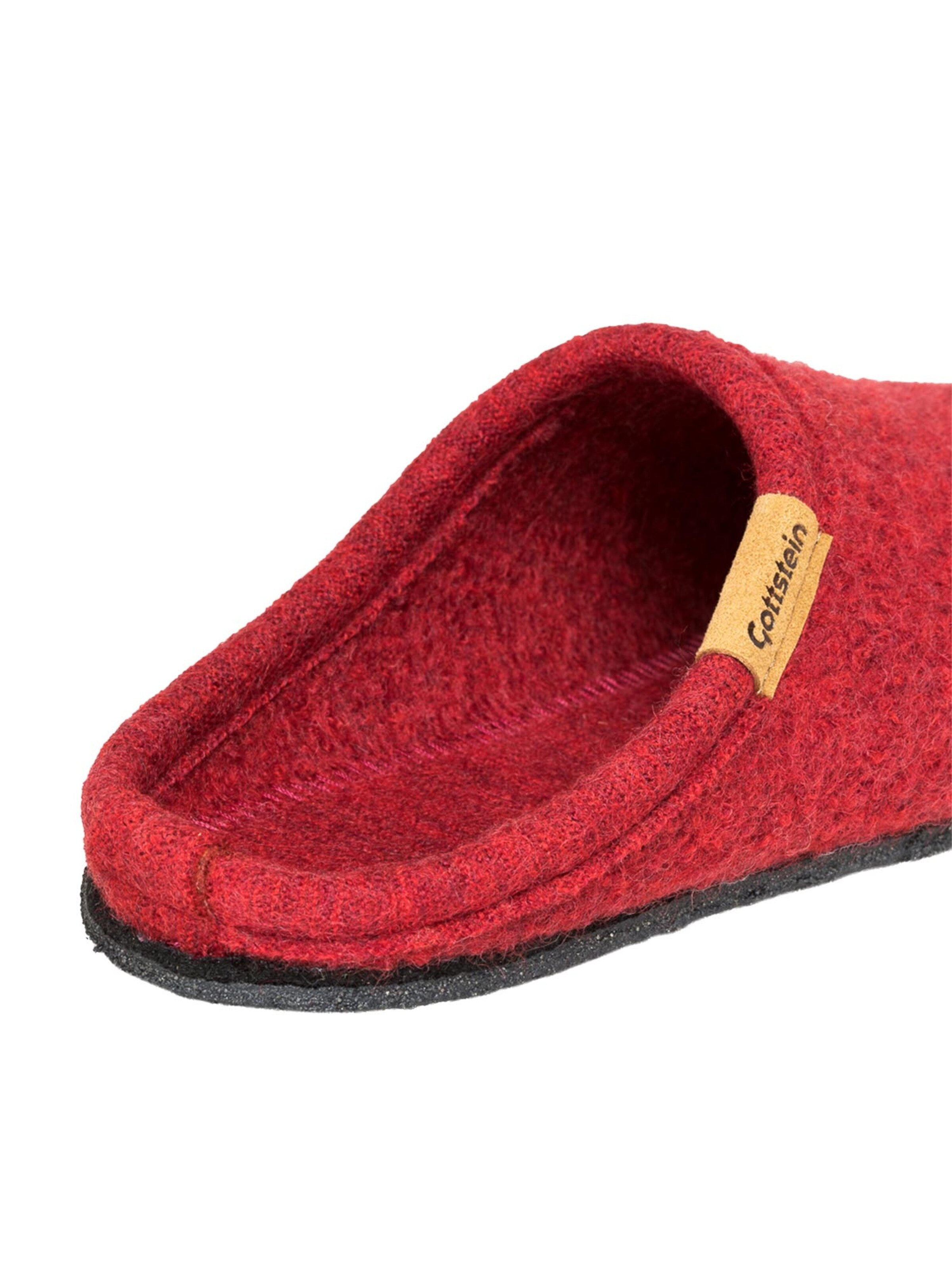 Gottstein Slippers 'Alpine Light' in Red