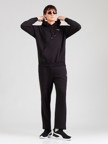 PUMASweater majica 'Ess Elevated Tape' - crna boja