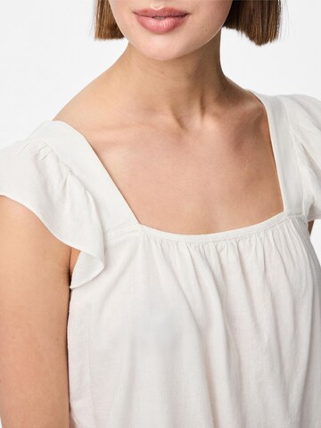 Camicia da donna 'PCPIA' di PIECES in bianco