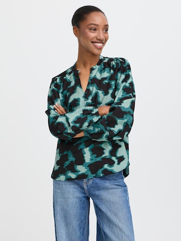 b.young - Blusa 'BYIBINE' en verde: frente