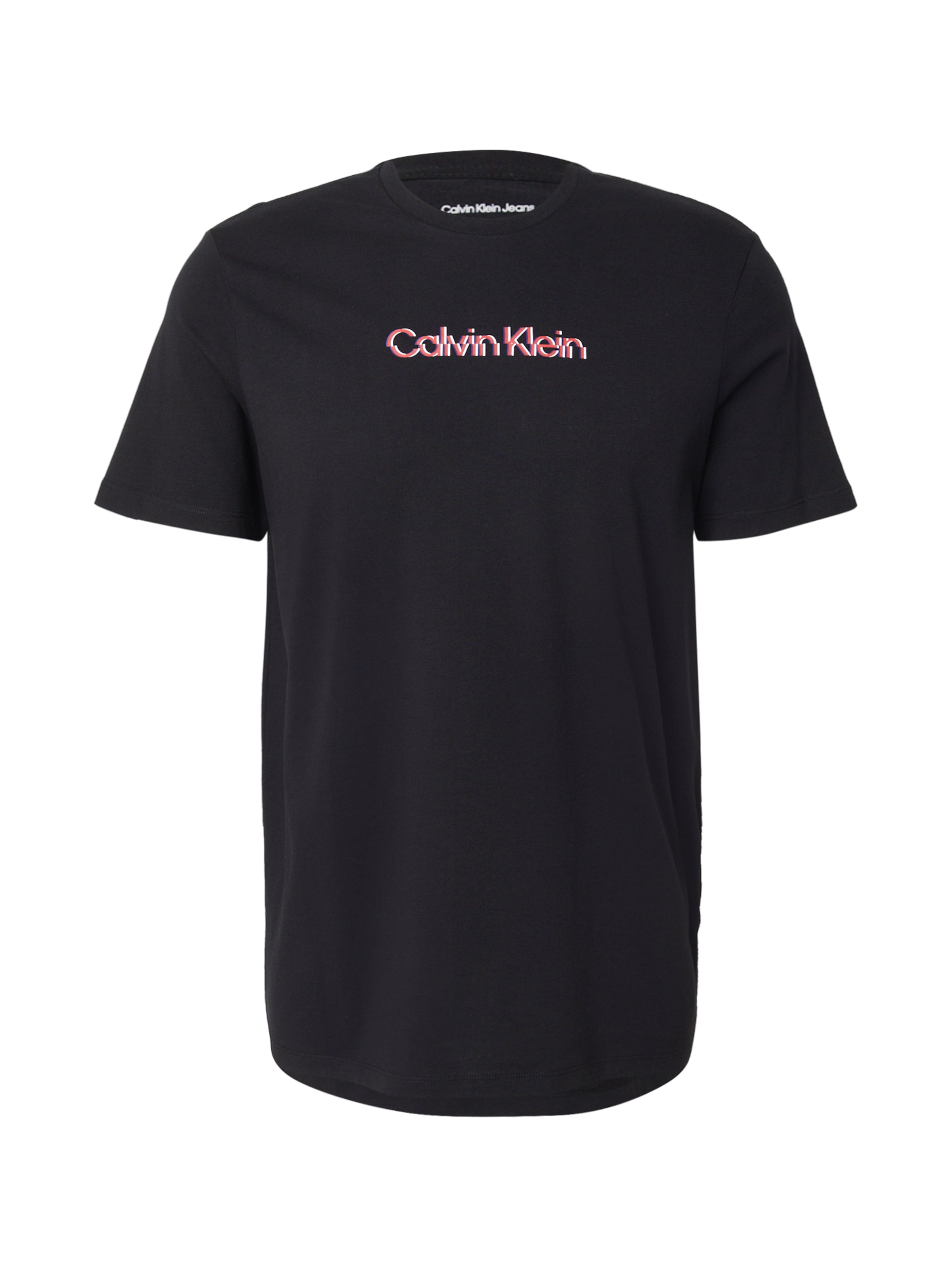 Tricou 'CLASSIC' de la Calvin Klein Jeans pe negru: față