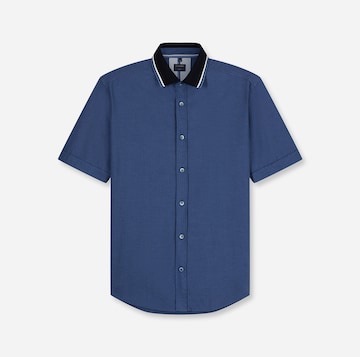 OLYMP Regular Fit Hemd in Blau: Vorderseite