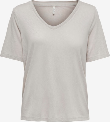 T-shirt 'ELISE' ONLY en gris : devant