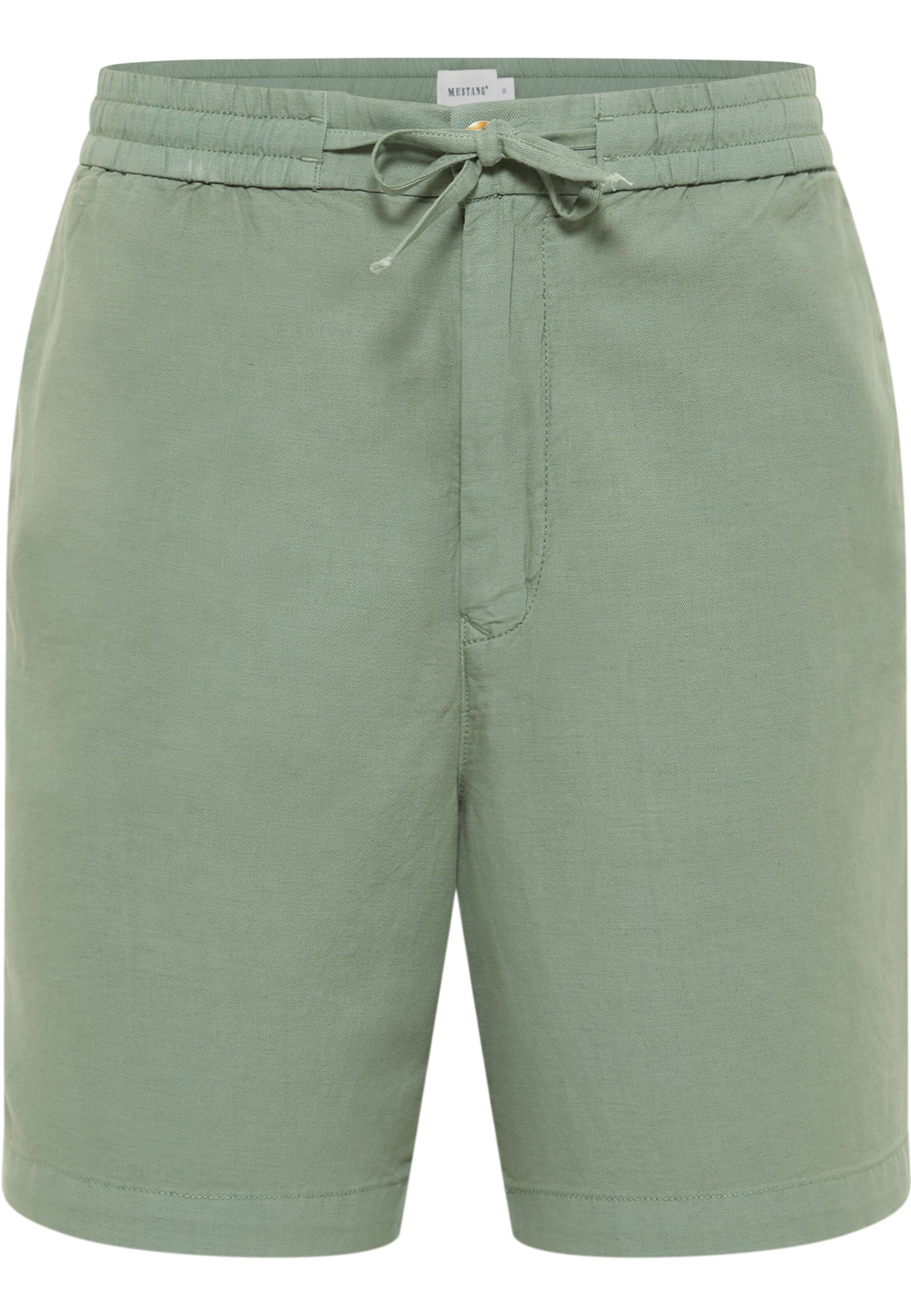 MUSTANG Loose fit Pants in Green: front
