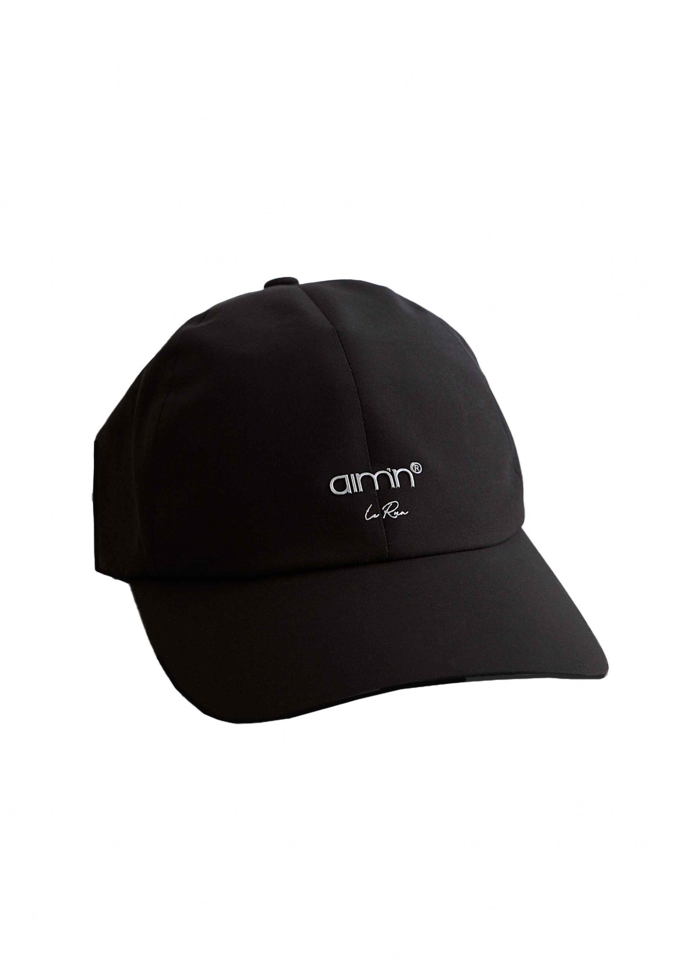 Aim'n Sportcap in Schwarz: Vorderseite