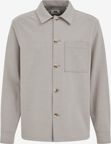 WE Fashion Regular Fit Businesspaita värissä harmaa: etupuoli