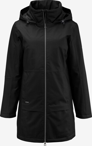 KangaROOS Between-Seasons Coat in Black: front