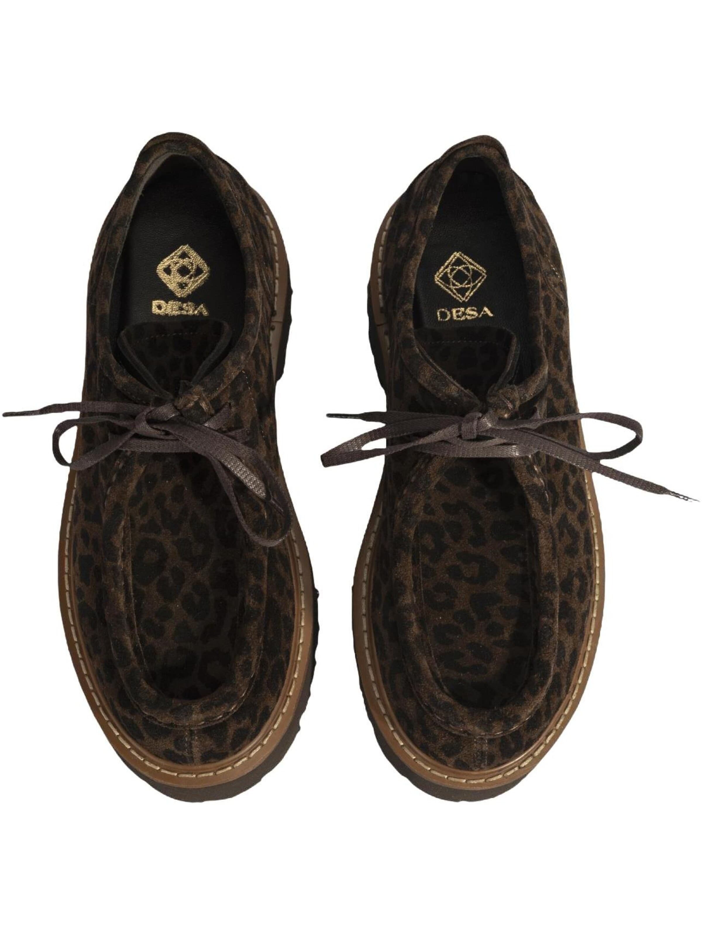 Desa - Mocasines en marrón