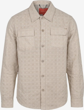 Regular fit Camicia 'GL1013TB' di Gianni Lupo in beige: frontale