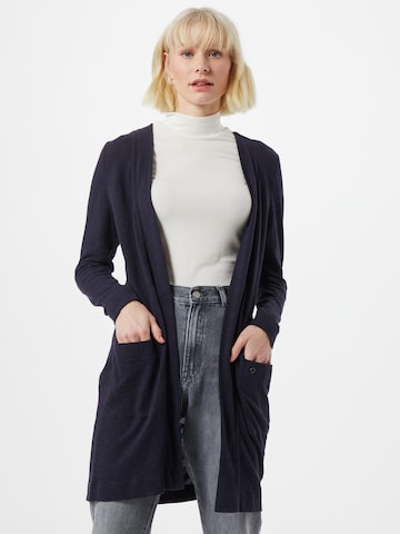 Cardigan s.Oliver en bleu : devant