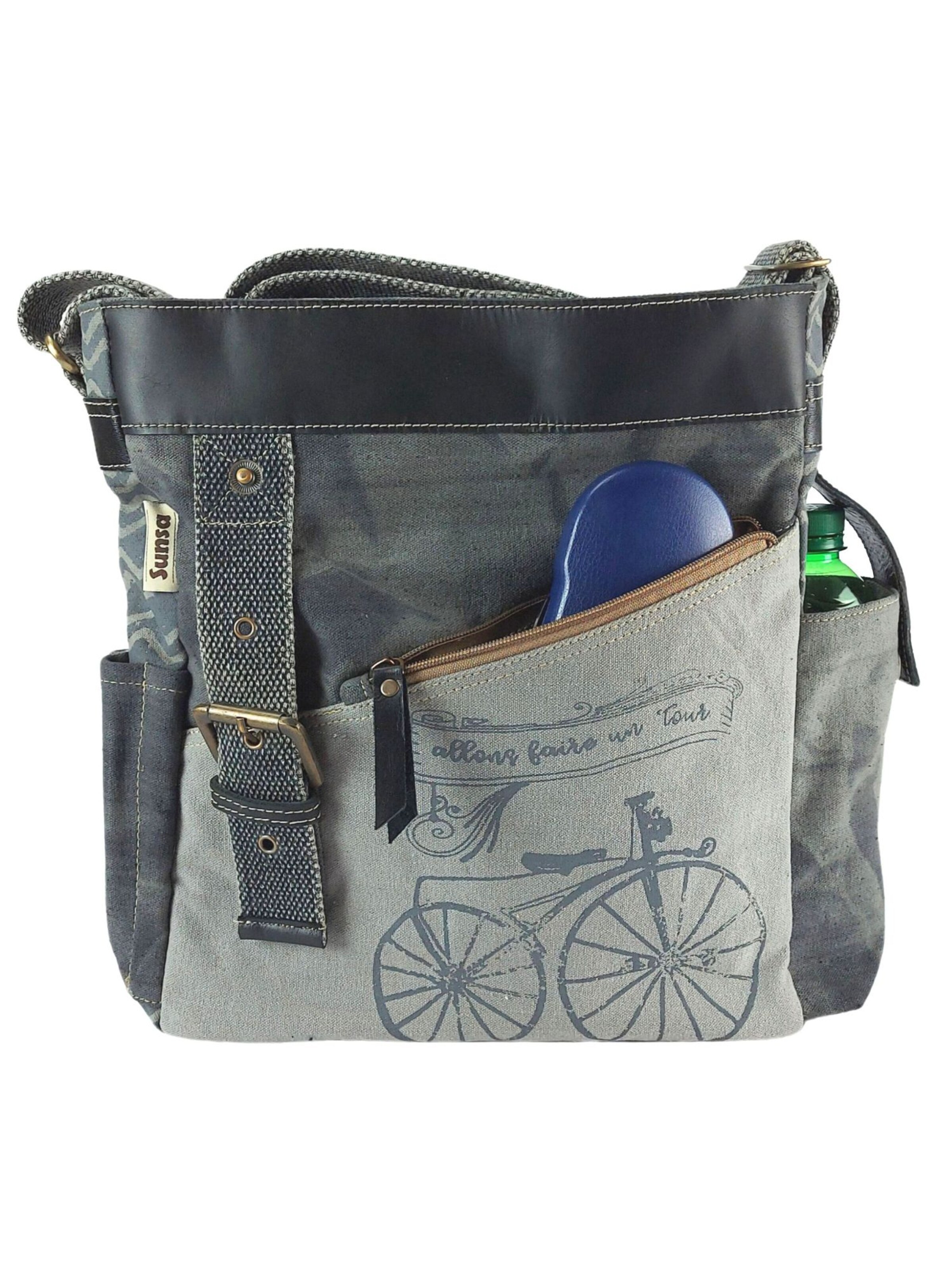 Sunsa Crossbody Bag 'Sunsa' in Grey