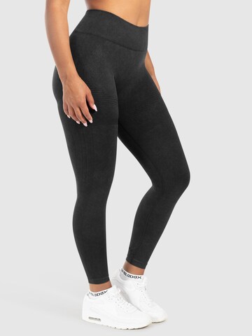 Smilodox Slimfit Leggings 'Yune' in Zwart