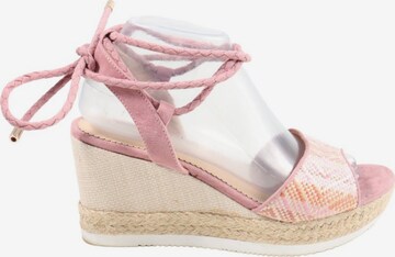 STAR COLLECTION Wedges Sandaletten in 38 in Pink: front