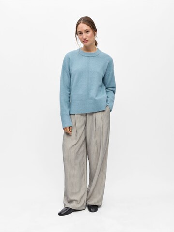 OBJECT Sweter 'OBJJUNO' w kolorze niebieski