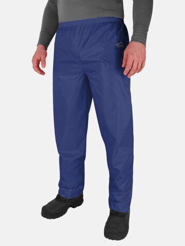 normani Regular Outdoor Pants 'Portland' in Blue: front