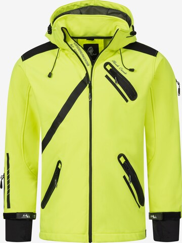 Rock Creek Outdoorjacke in Gelb: predná strana