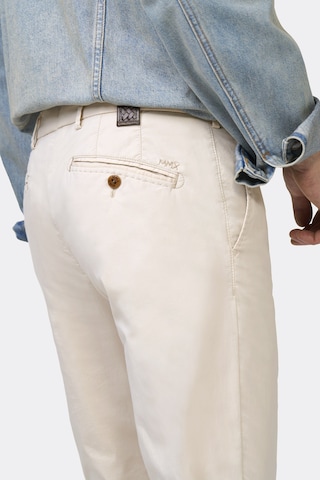 Coupe slim Pantalon chino MMX Germany en beige
