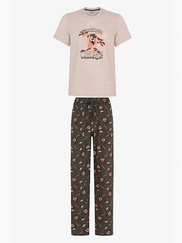 Pigiama lungo 'Pyjama-Sets' di Penti in colori misti: frontale