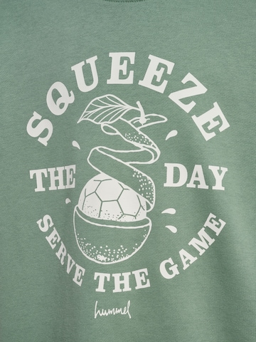 Hummel Sweatshirt in Groen