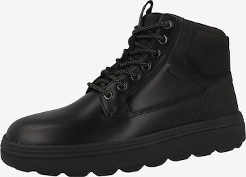 GEOX Lace-up boots 'U Spherica Ecub-1.1 B ABX' in Black: front