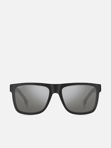 HUGO BOSS Sunglasses 'Hugo Boss BOSS 1647/S Black 55/18/145 MAN Sunglasses' in Black: front