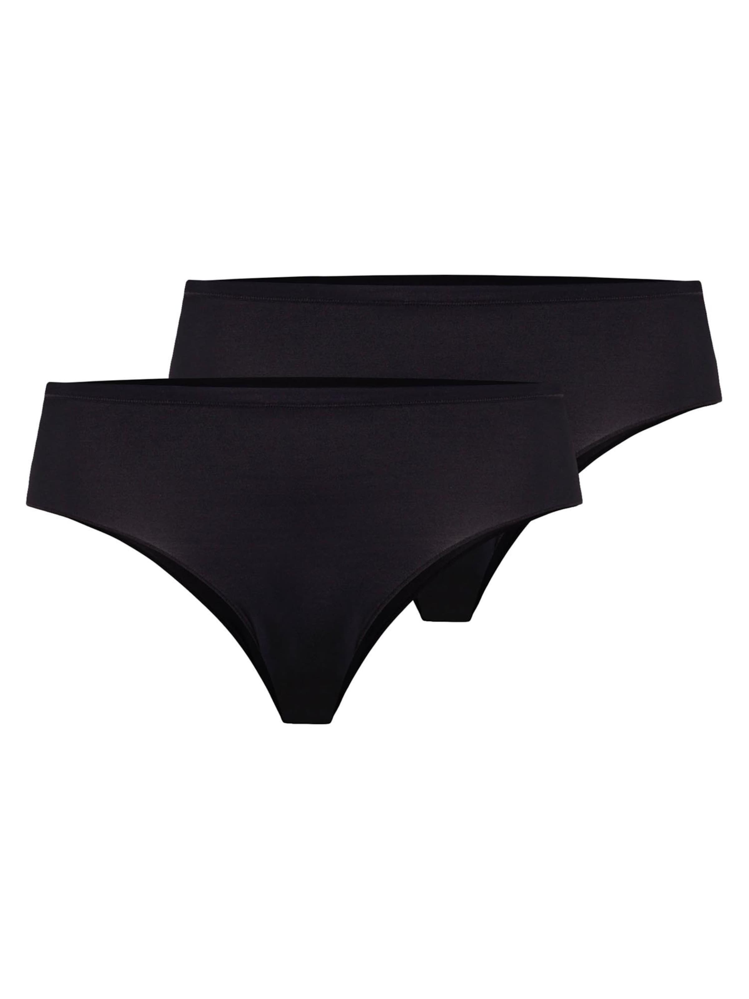 Hanro Slip 'Allure' in Black: front