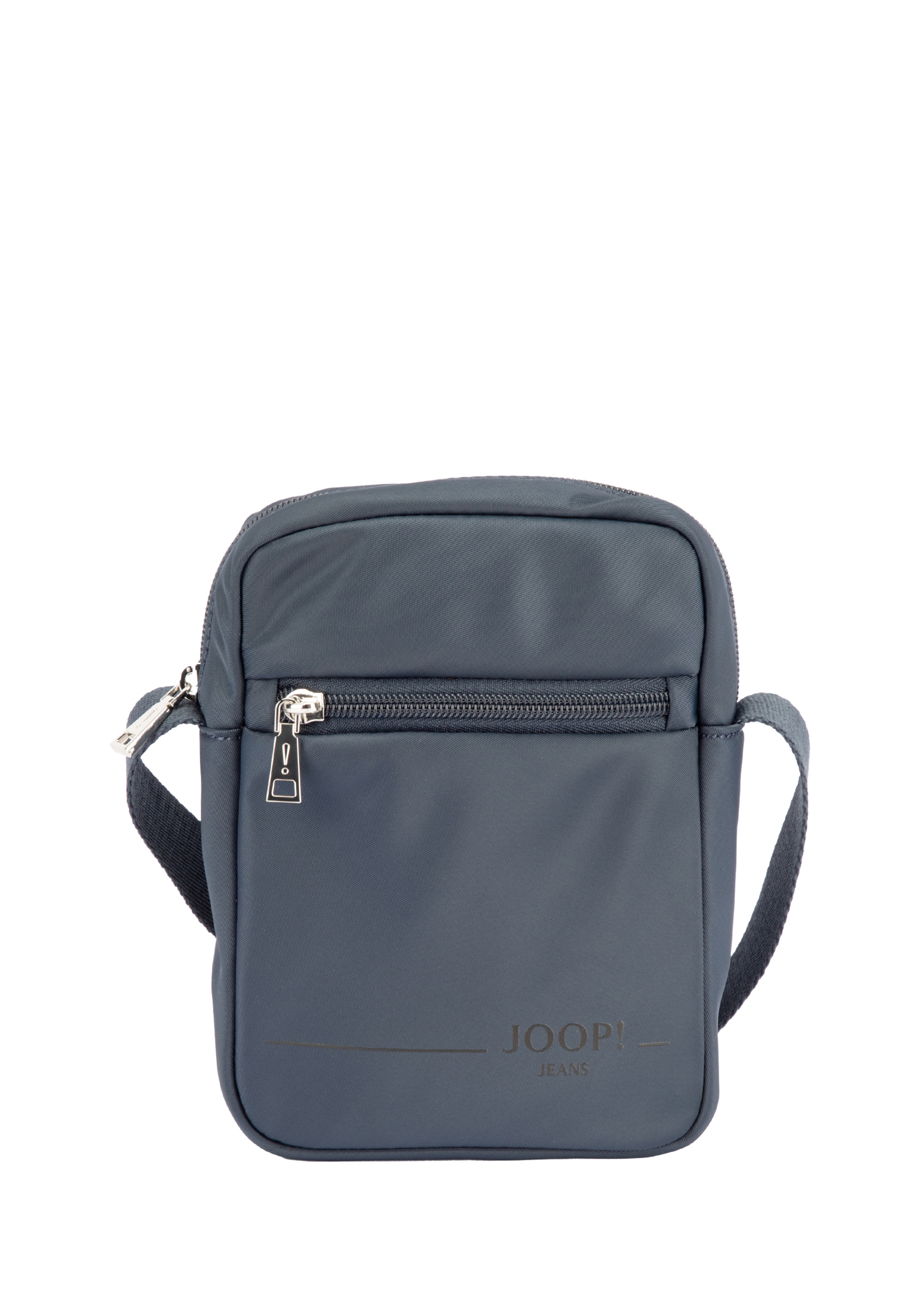 Joop Jeans - Mala de ombro 'Cartello Raffa' em azul: frente