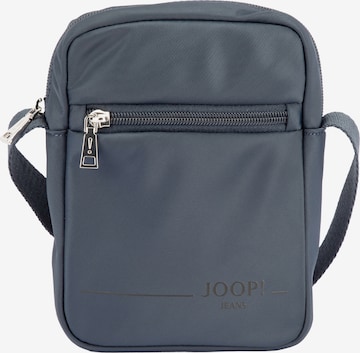 Joop Jeans - Mala de ombro 'Cartello Raffa' em azul: frente