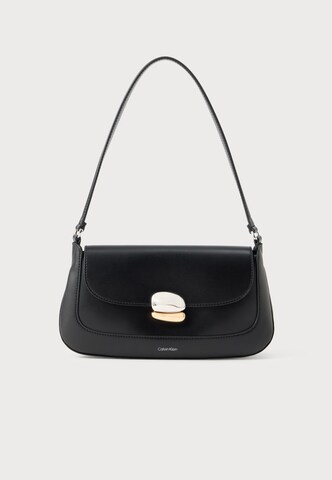 Calvin Klein - Bolso de hombro en negro: frente
