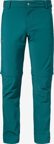 Schöffel Outdoorhose in Grün: predná strana