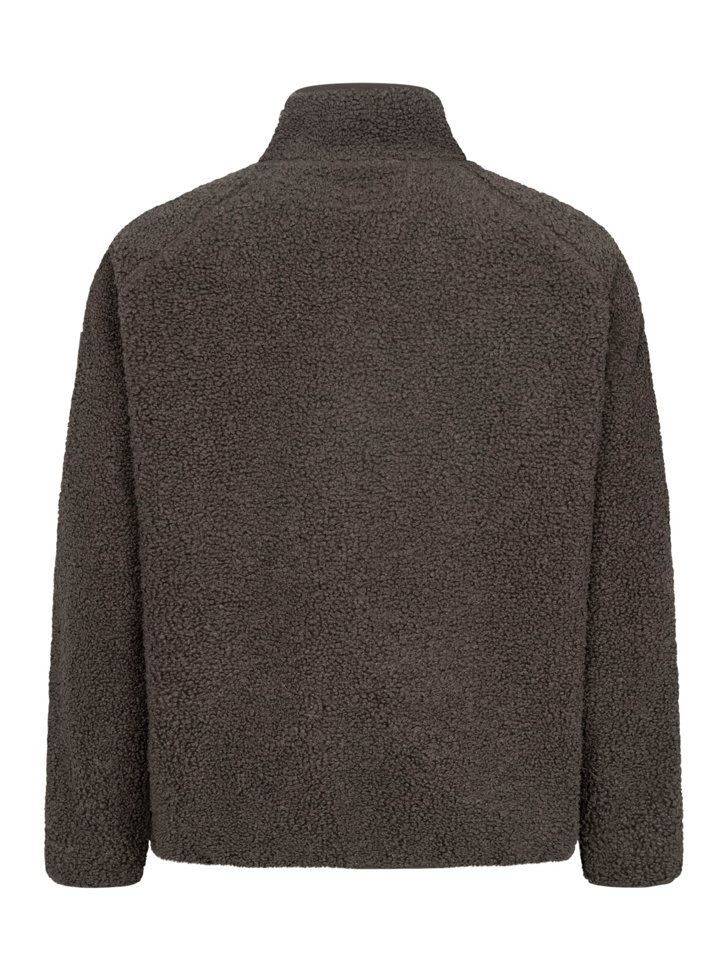 Derbe Fleece Jacket 'Kuschelby' in Brown