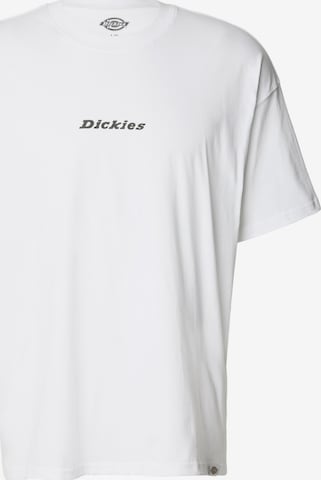 DICKIES Shirt 'Enterprise' in Wit: voorkant