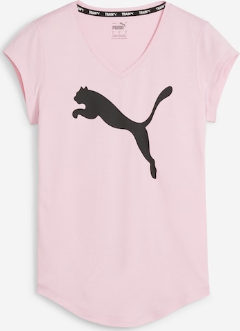 PUMA Performance Shirt 'Favorite Heather' in Pink: front