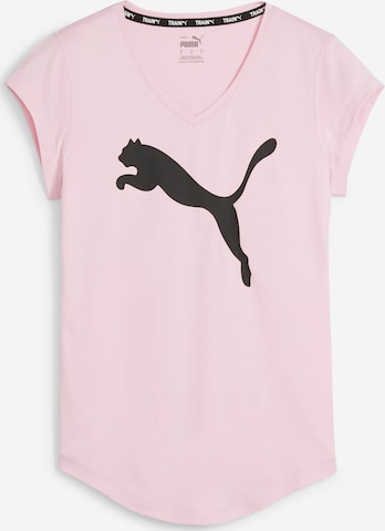 PUMA חולצות ספורט 'Favorite Heather' בפינק: מלפנים