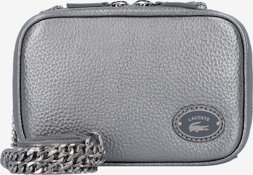 LACOSTE Umhängetasche'Origin' in Silber: predná strana