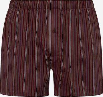 Hanro Boxer shorts ' Fancy Woven ' in Brown: front