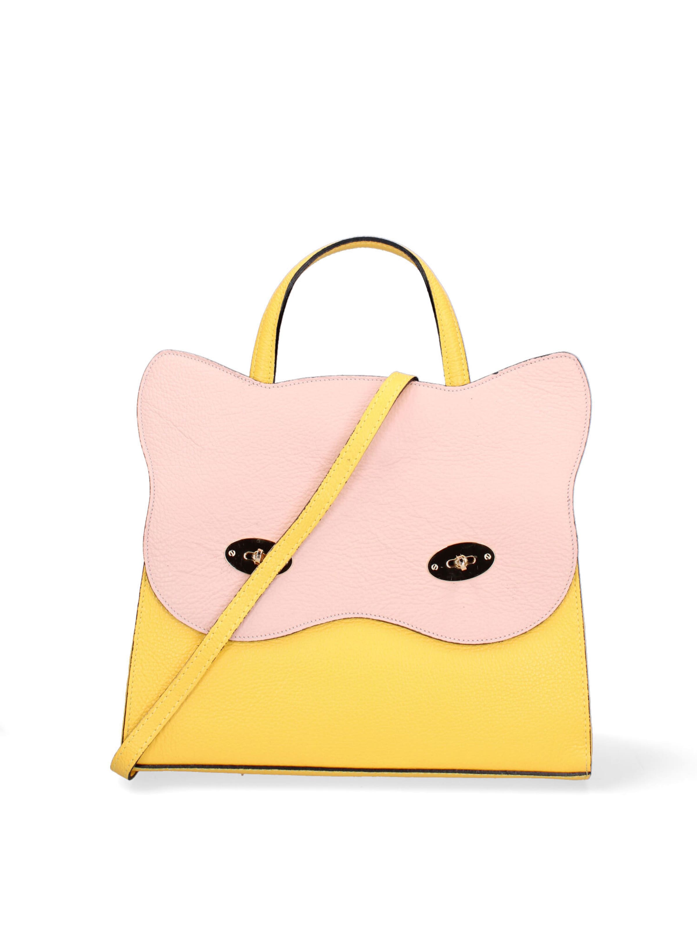 Gave Lux Handtas in Geel: voorkant