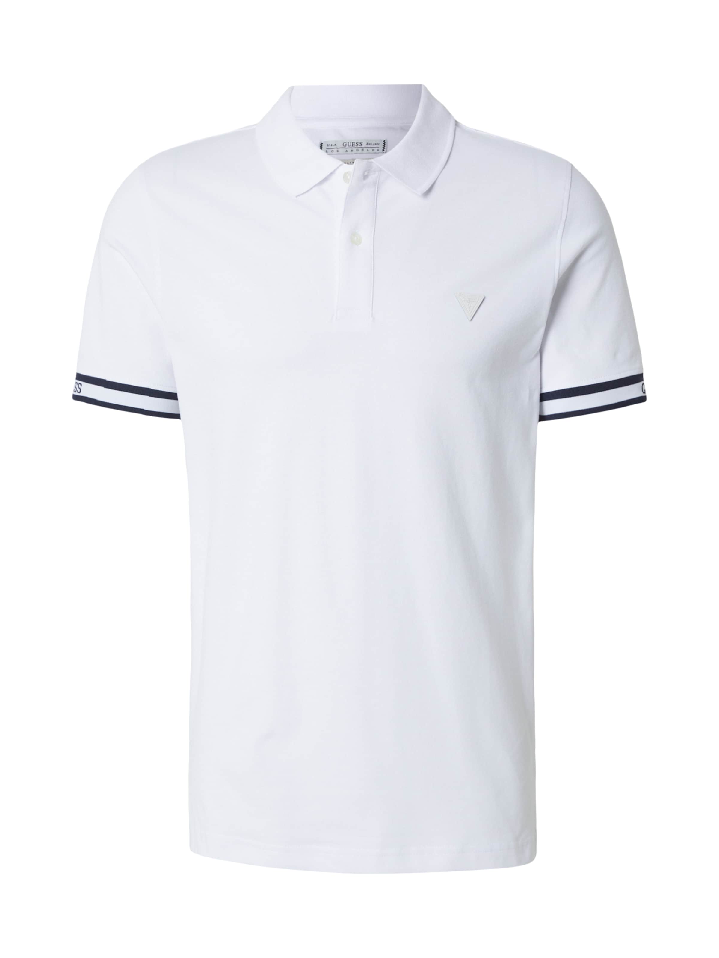 T-Shirt 'LYLE' GUESS en blanc : devant
