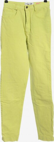Kejzar's Cotton Line Jeans in 27-28 in Green: front