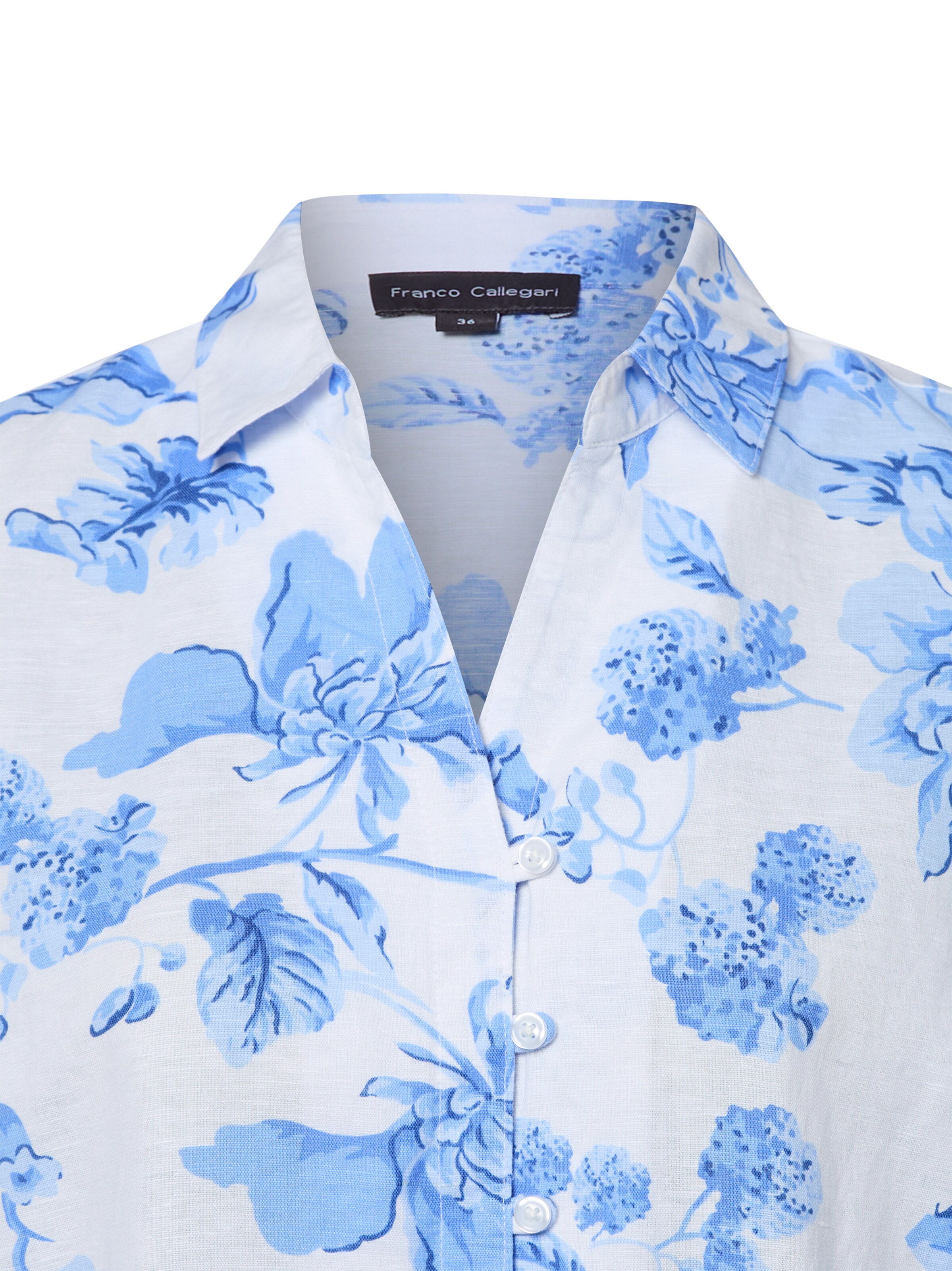 Franco Callegari Blouse ' Winnie ' in Blue