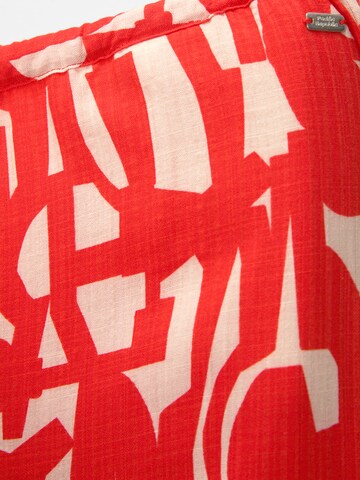 Pull&Bear Loosefit Hose in Rot