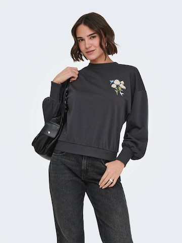 ONLY Tréning póló 'ONLBROOKE' - fekete: elől