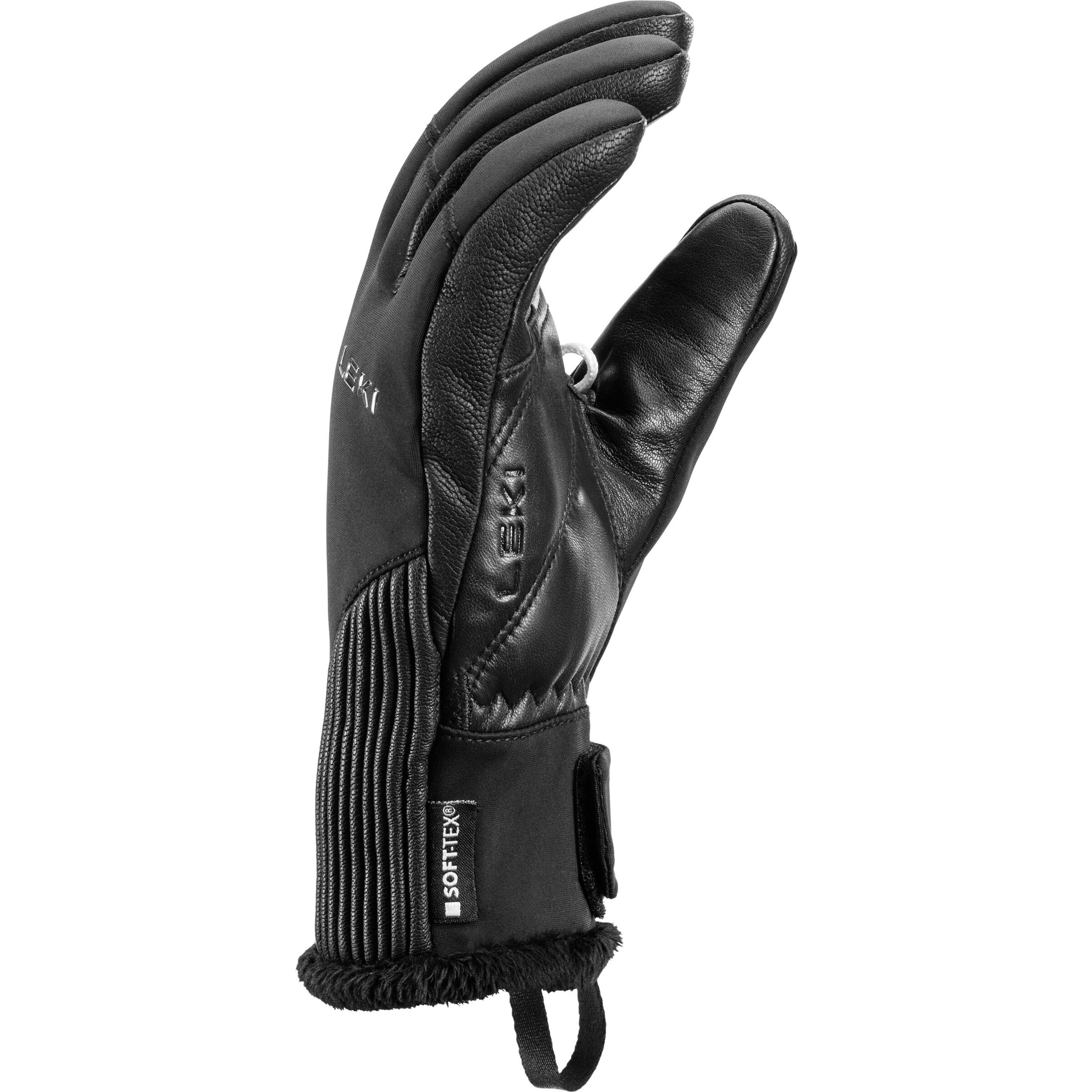 LEKI Athletic Gloves 'Vallarta 3D' in Black