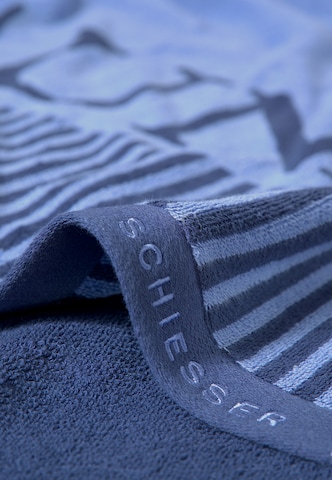 SCHIESSER Towel 'Rom' in Blue
