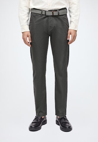 INDICODE JEANS Szabványos Chino nadrág 'Eldwyn' - szürke: elől