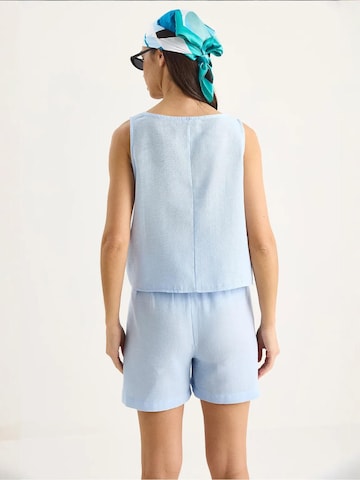 Pantalons de tailleur Bianco Lucci en bleu