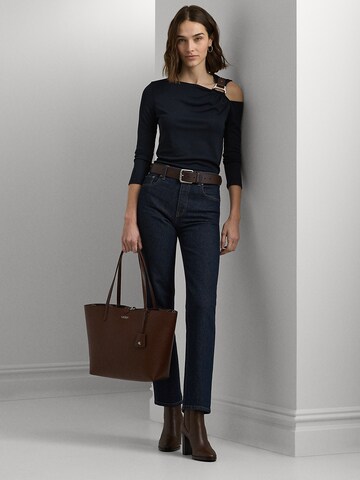 Shopper di Lauren Ralph Lauren in marrone